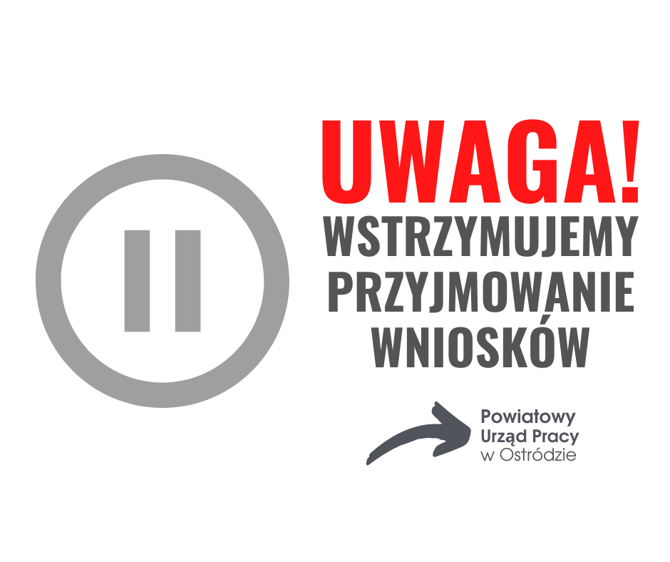 Wstrzymanie wniosków