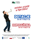 Zdjęcie artykułu OSTATNI NABÓR WNIOSKÓW O DOTACJE I REFUNDACJE