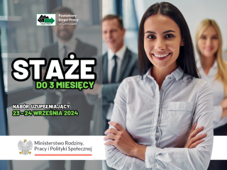 Zdjęcie artykułu RUSZA UZUPEŁNIAJĄCY NABÓR WNIOSKÓW O ORGANIZACJĘ STAŻY