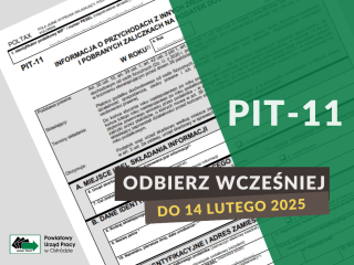 Zdjęcie artykułu ODBIERZ WCZEŚNIEJ SWÓJ PIT-11